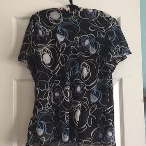 Robe Noire Bulle KARIN STEVENS Avec Détails Strass - Taille 20W (grande Taille), Neuve Sans étiquettes